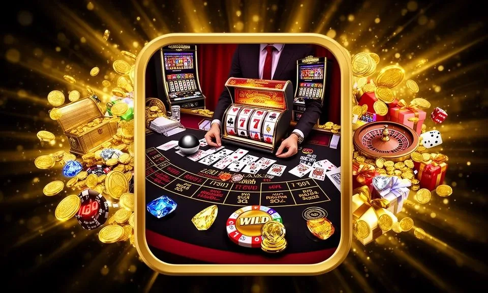 Mobile casino lobby
